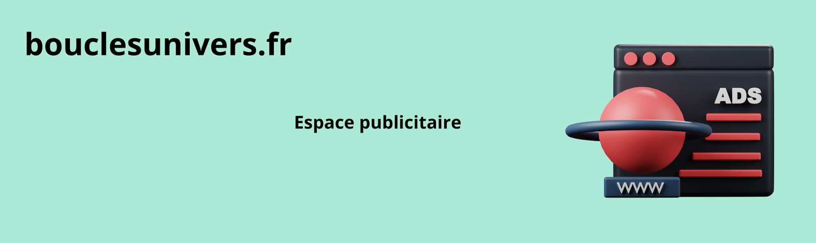 espace pub horizontal